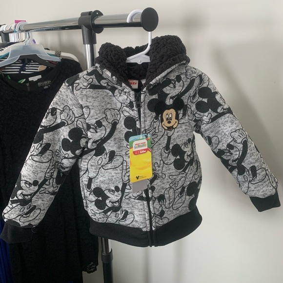 NWT 3T Disney Junior Mickey Jacket with Hood - Picture 3 of 7